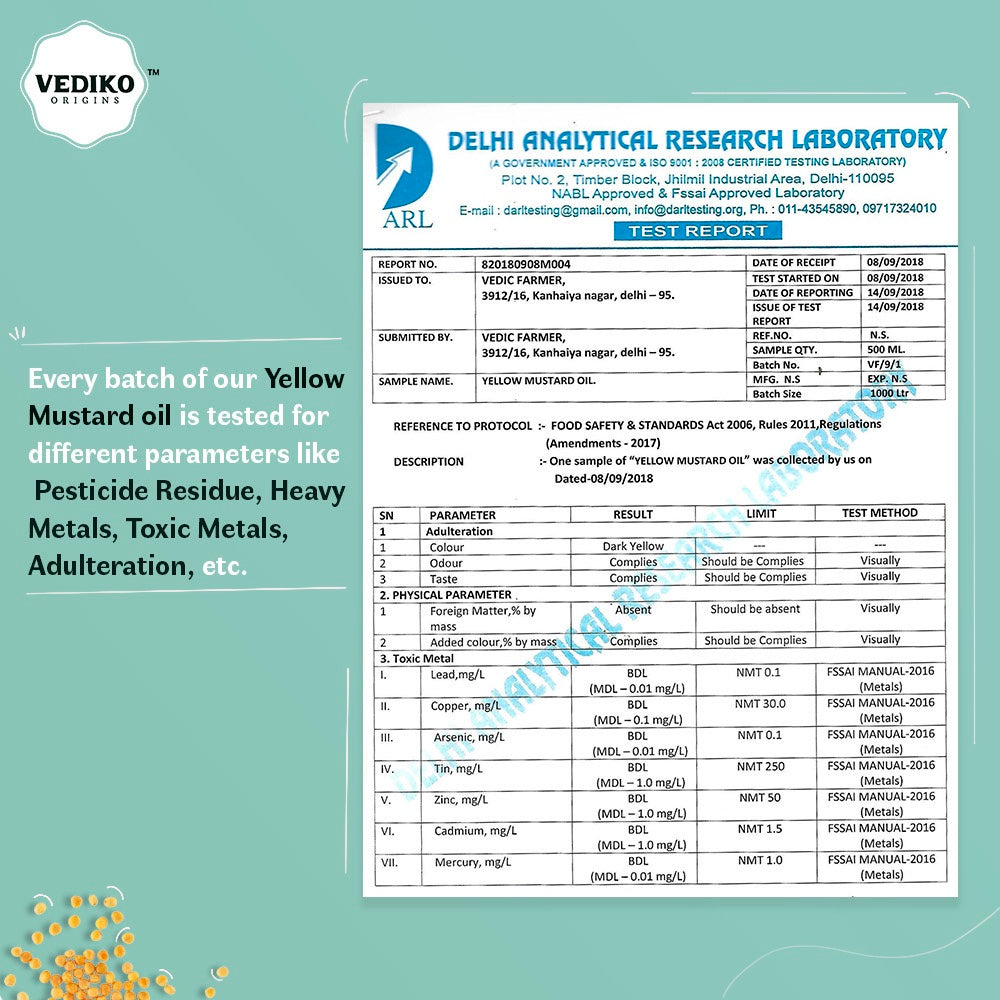 Yellow Mustard Oil