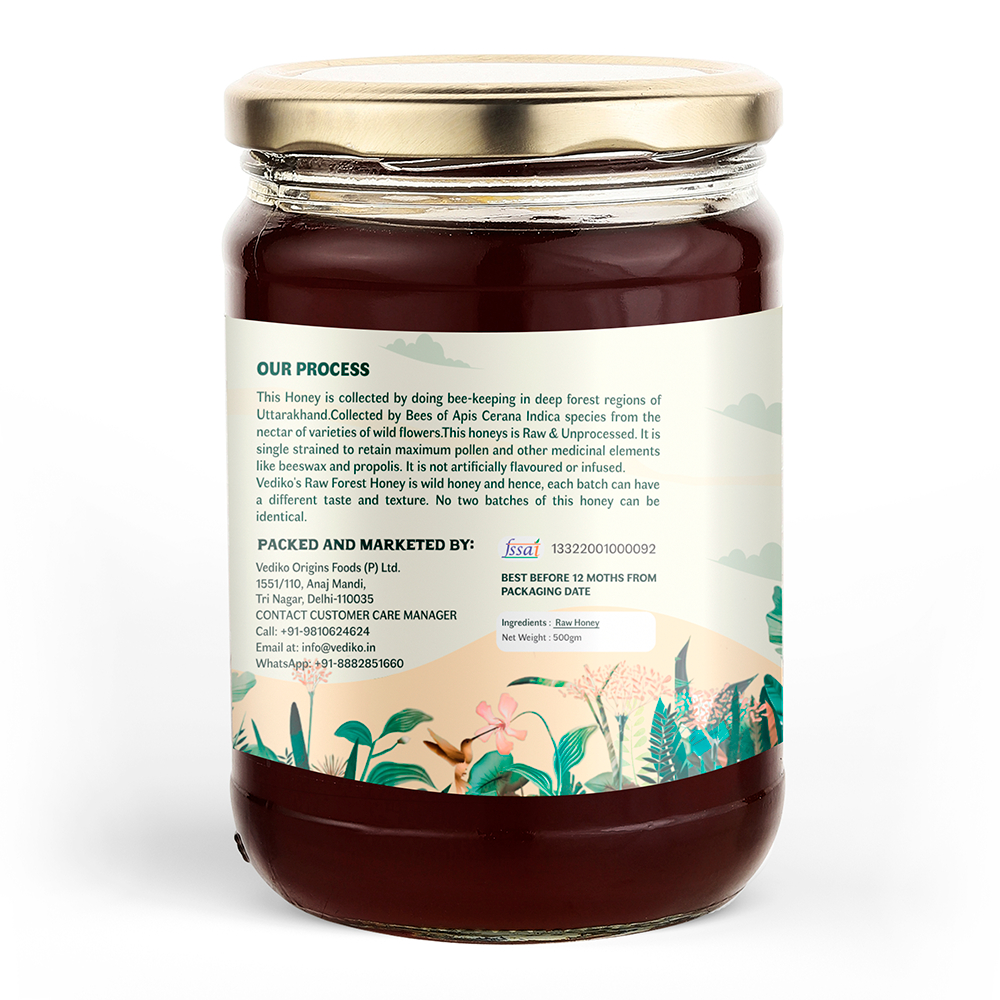 Raw Forest Honey 500g