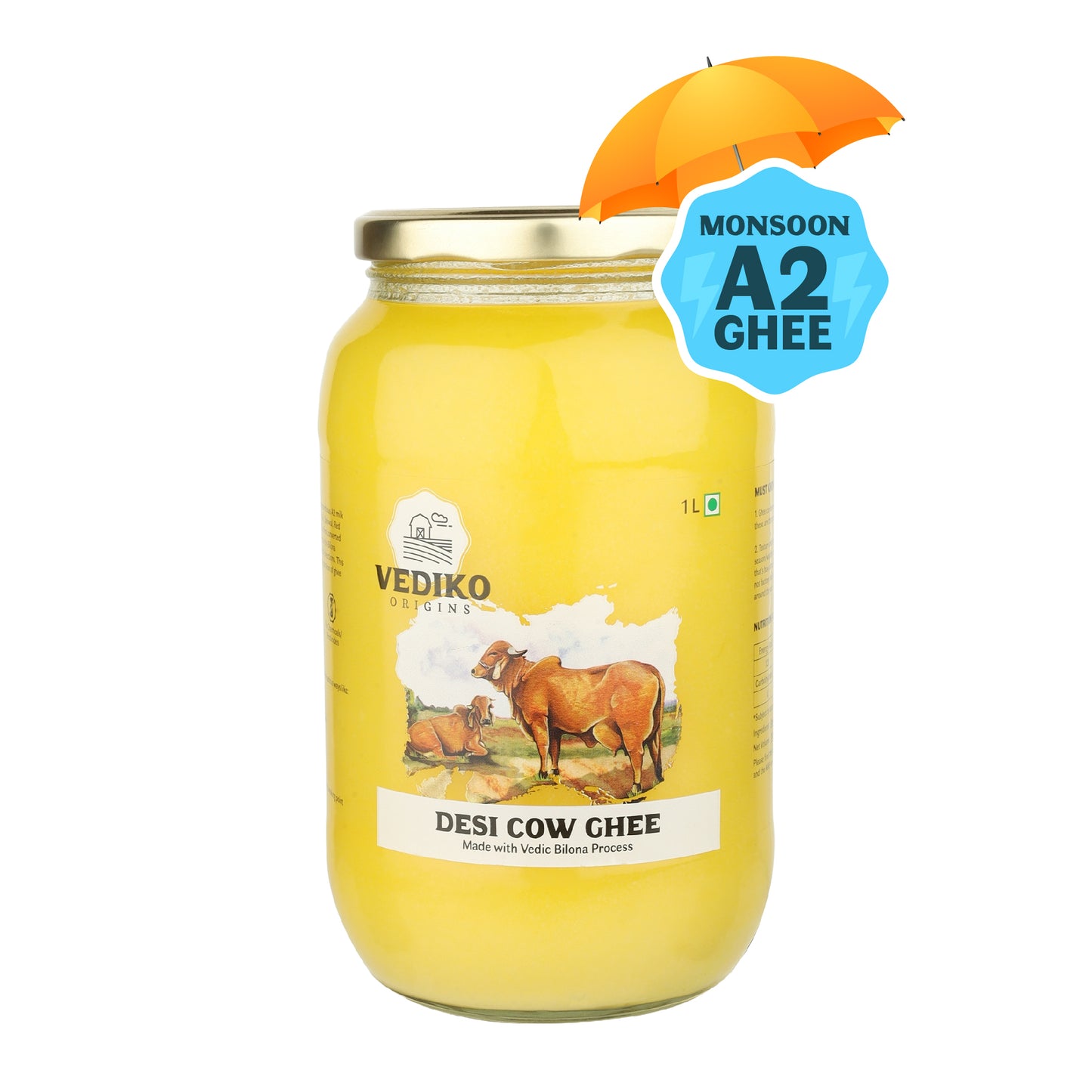 Gir Cow Ghee (Monsoon Edition)