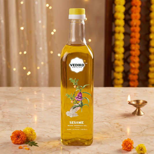 White Sesame Oil | Wood Pressed