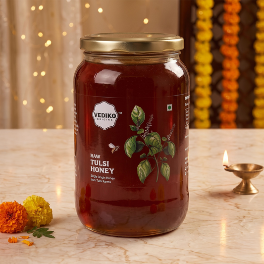 Raw Tulsi Honey